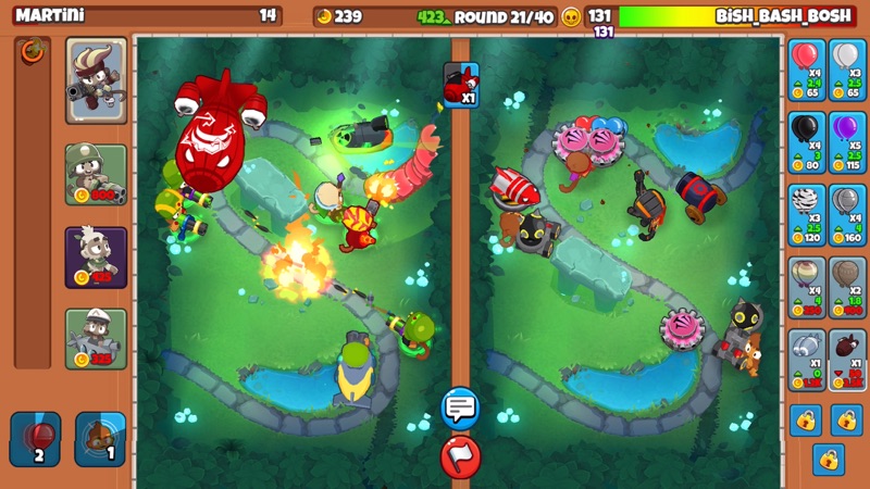 Bloons TD Battles 2 gameplay screenshot 1
