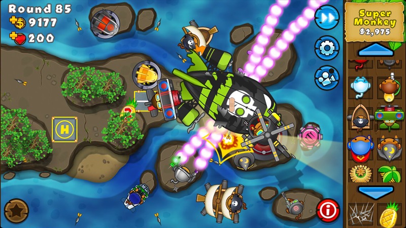 Bloons TD 5 gameplay screenshot 1