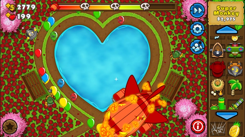 Bloons TD 5 gameplay screenshot 2